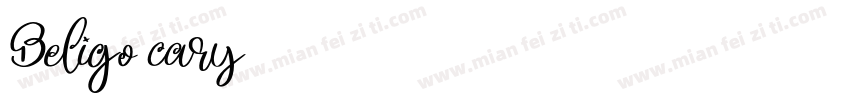 Beligo cary字体转换